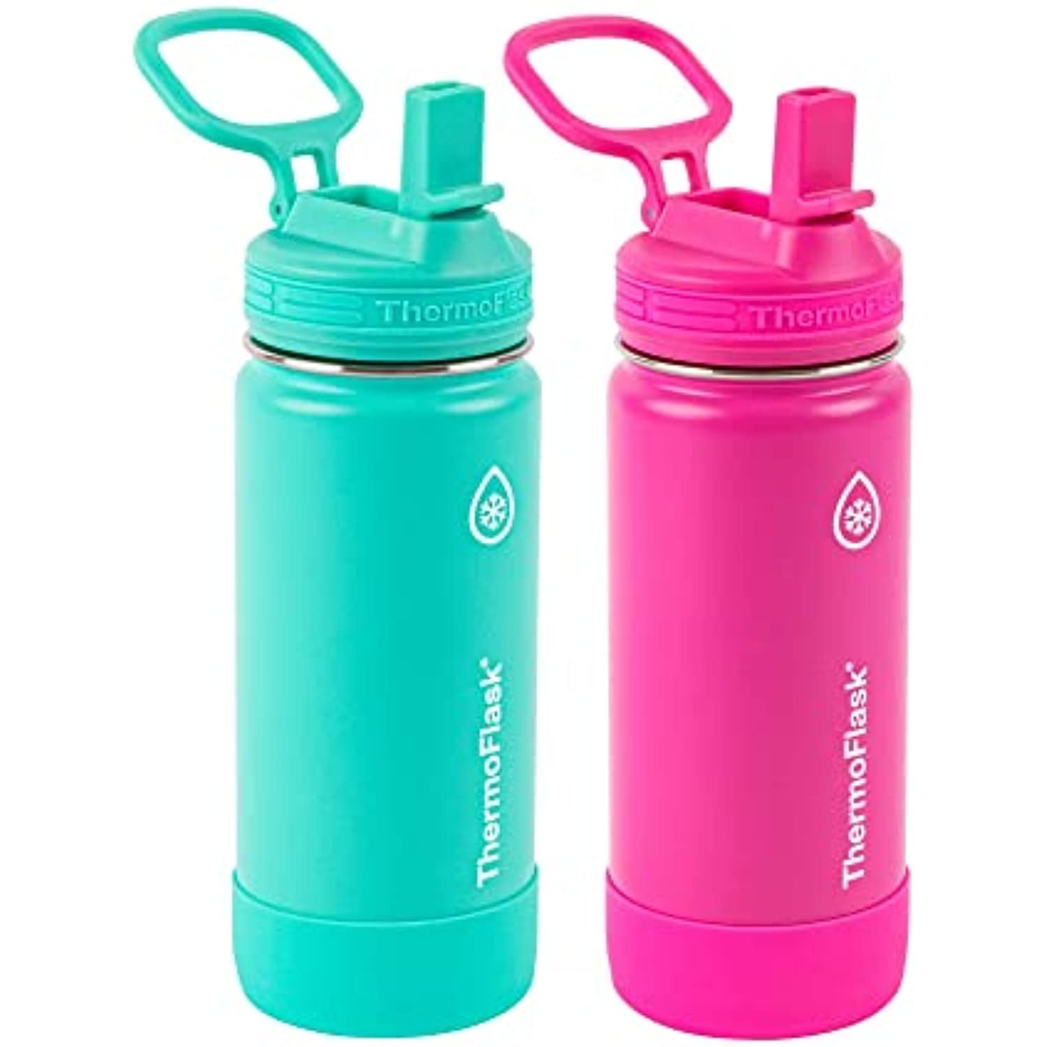 Here is your most Ideal price Thermoflask Kids 16 oz Stainless Steel  Insulated Water Bottles, 2, 16 oz water bottle kids