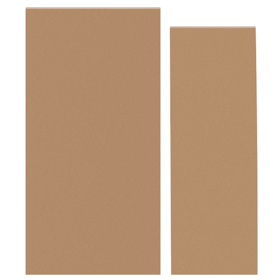 Thermoform Sheet for Knife Sheath Making Rectangle Tan 305~310x102~152x2mm 2pcs/bag DIY