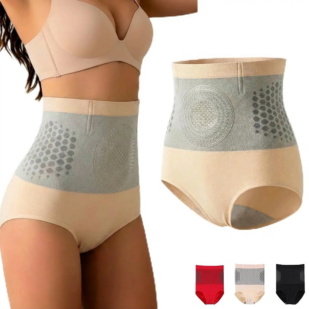 Thermogenic Fat-Burning Sculpting Shorts for Women, High-Waisted Tummy Control Shapewear, Breathable Compression Underwear for Everyday Wear and Workout