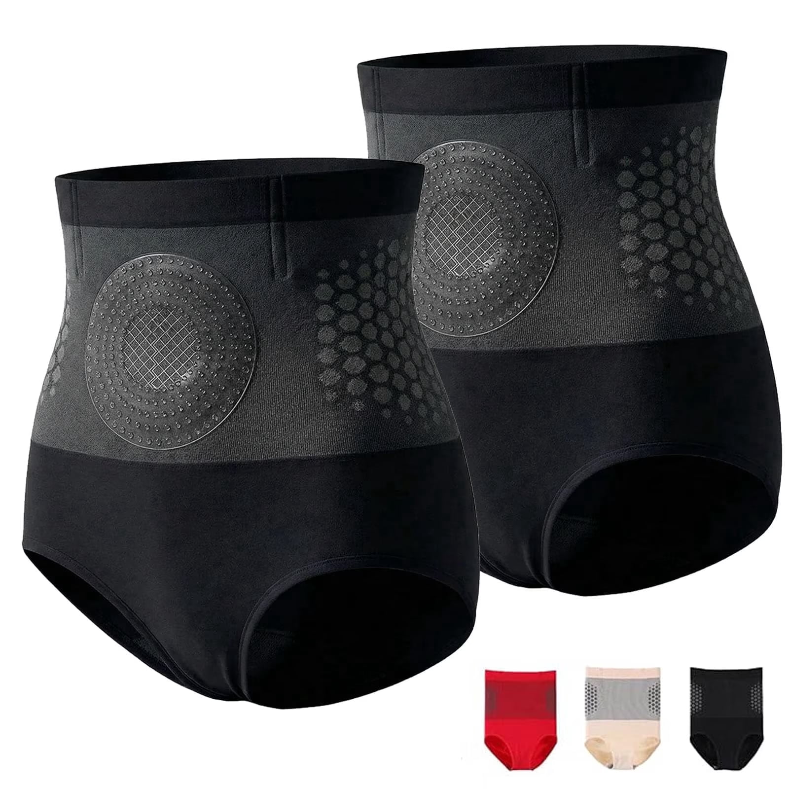 Thermogenic Fat-Burning Sculpting Shorts for Women, High-Waisted Tummy Control Shapewear, Breathable Compression Underwear for Everyday Wear and Workout