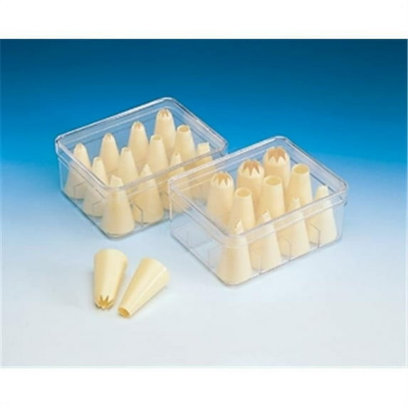 Thermohauser Polypropylene Piping Tip Magazine Mix 1, Small Tips, 20 Piece