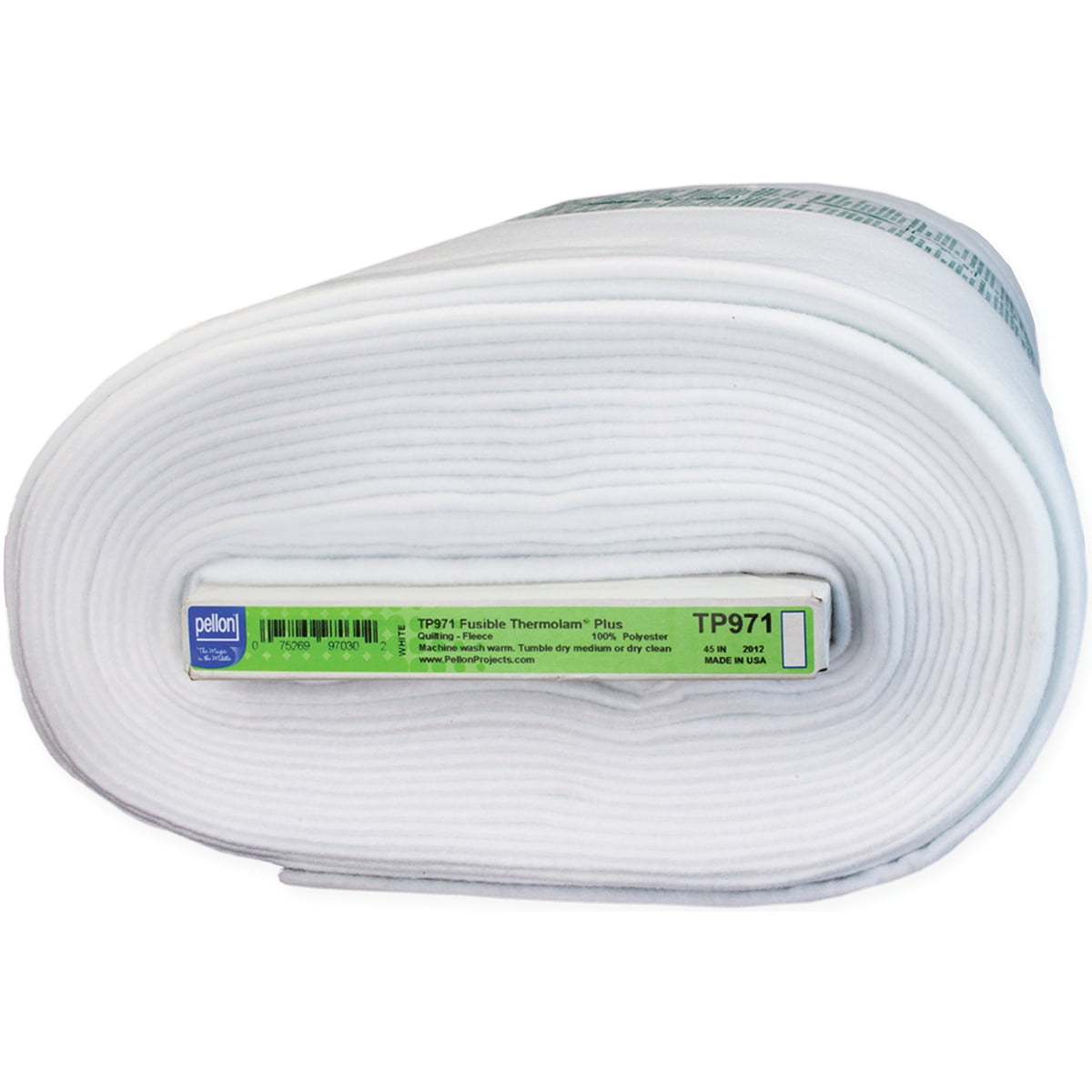 Thermolam Plus Fusible Fleece-White 45"X15Yd Fob: Mi