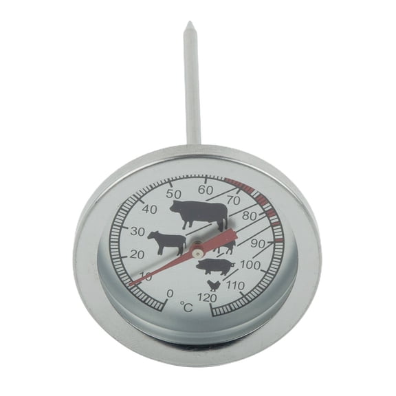 Thermometer BBQ Grill Fleisch Fleischthermometer Backofenthermometer analog Smile Home