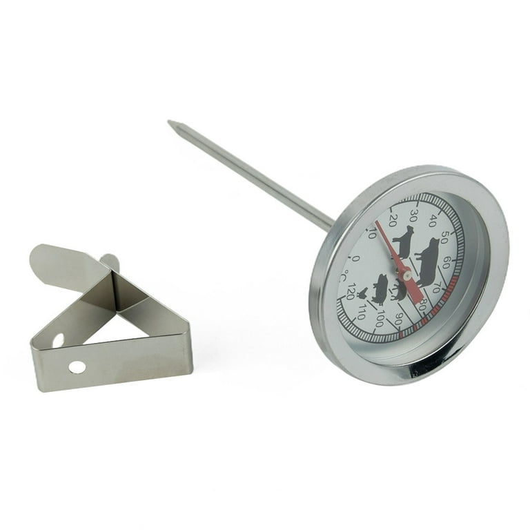 JINGT Thermometer BBQ Grill Fleisch Fleischthermometer Backofenthermometer  analog