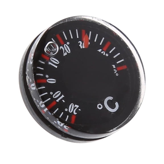 MOMOJIA Round Thermometer Temperature Monitor Circular Thermograph Celsius for Indoor
