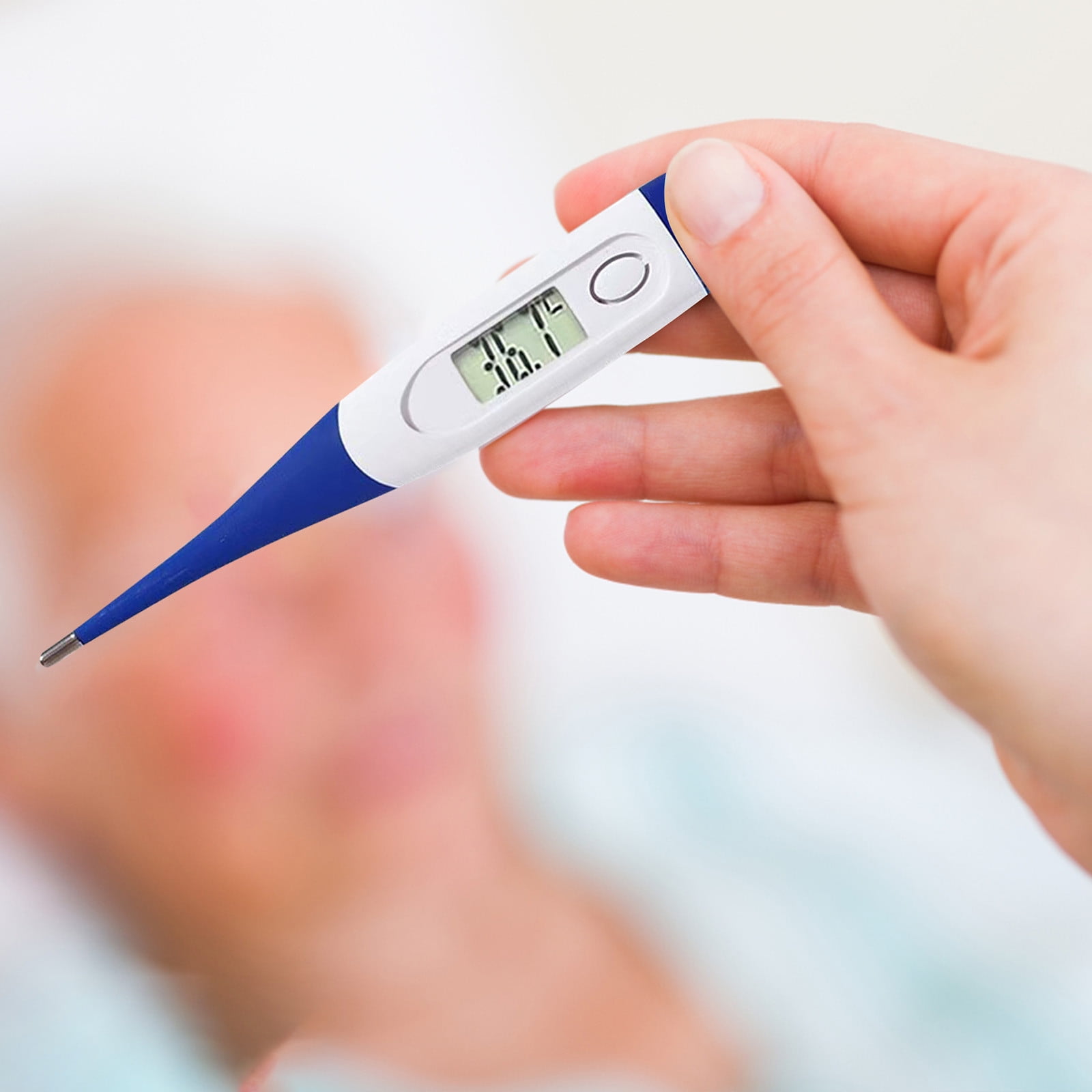 Thermometer For Adults Ear Accurate And Temperature Measurement Suitable For All Age Groups Soft