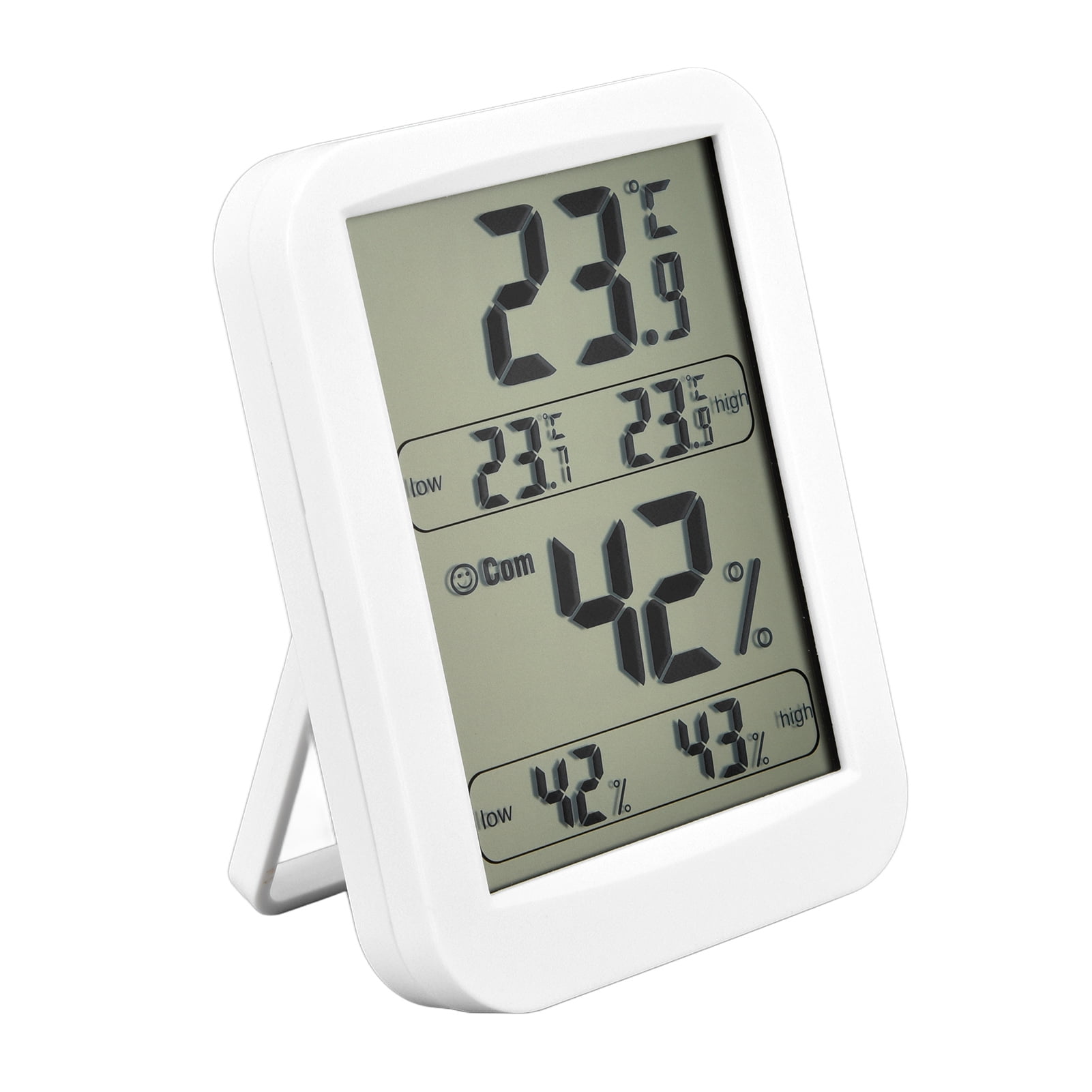 Thermometer Hygrometer Accurate Large LCD Display Temp Humidity Meter for Reptiles Terrarium