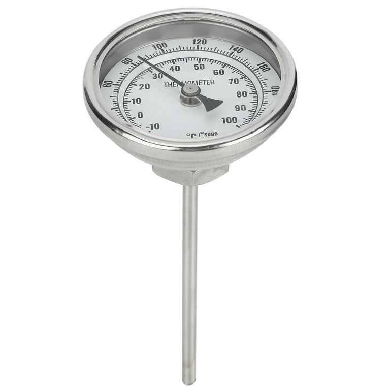 Thermometer, Kettle Temperature Gauge, 0?F To 220?F For Kettle Stock Pot  Bucket Fermenter 