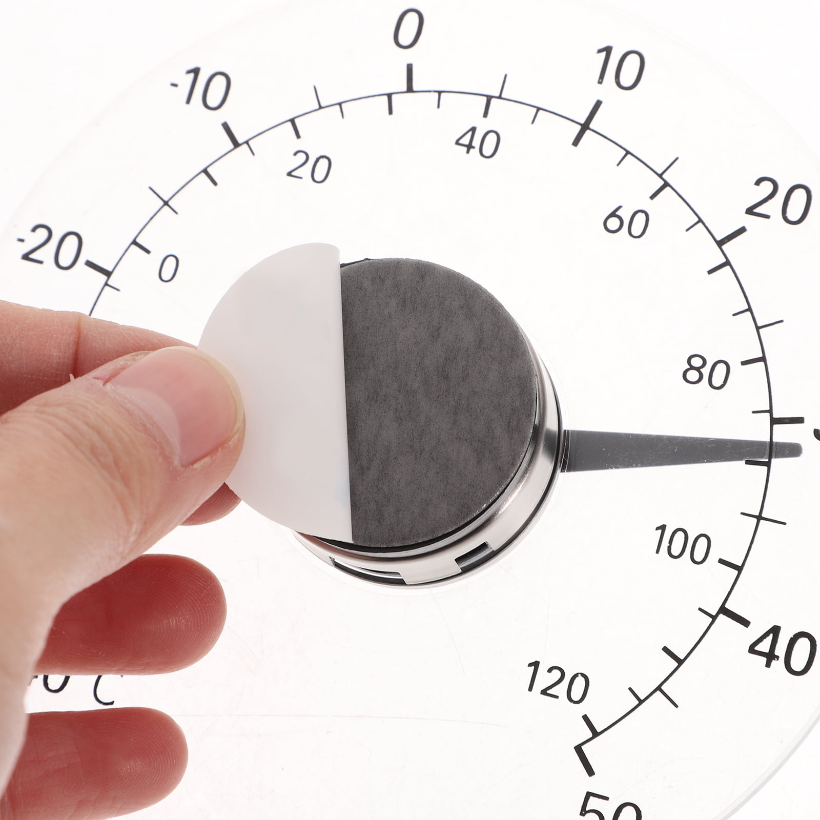 Thermometer Stick On Window Thermometer Temperature Indoor/Outdoor