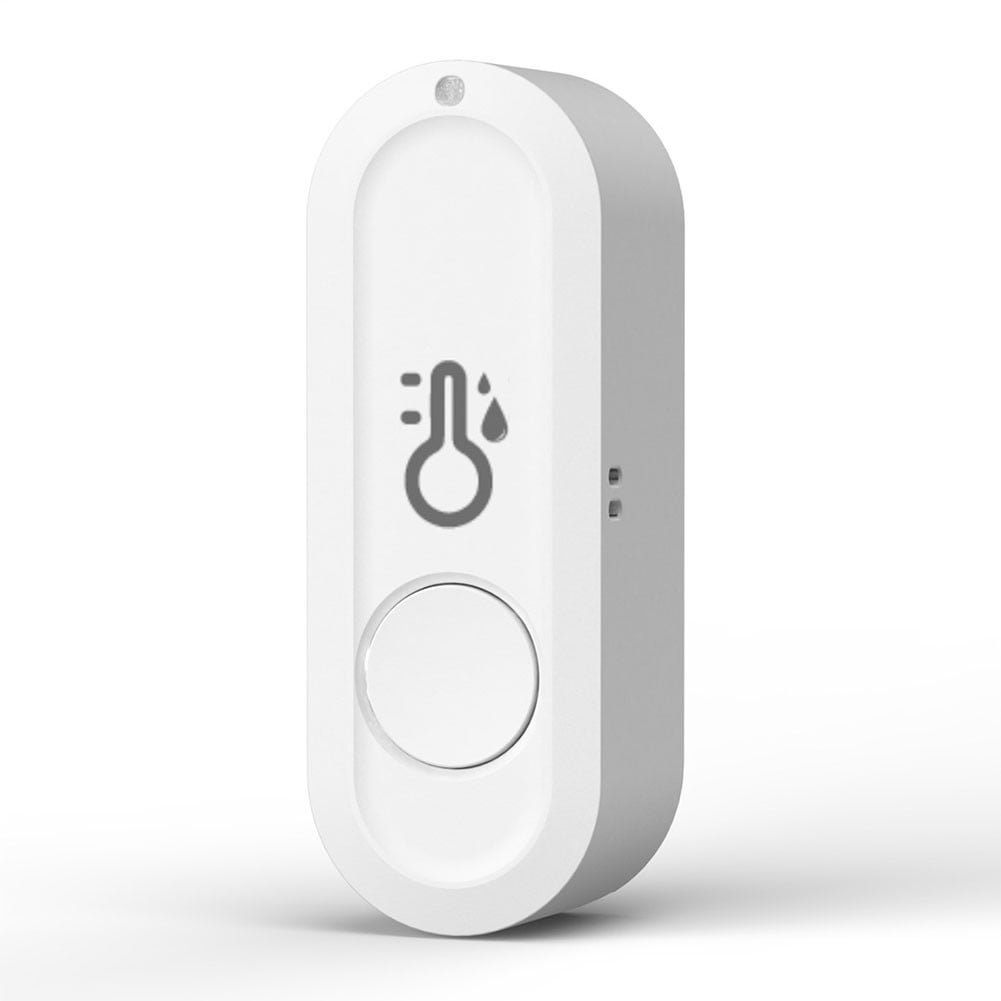 Thermometer and humidity sensor mobile phone linkage temperature and