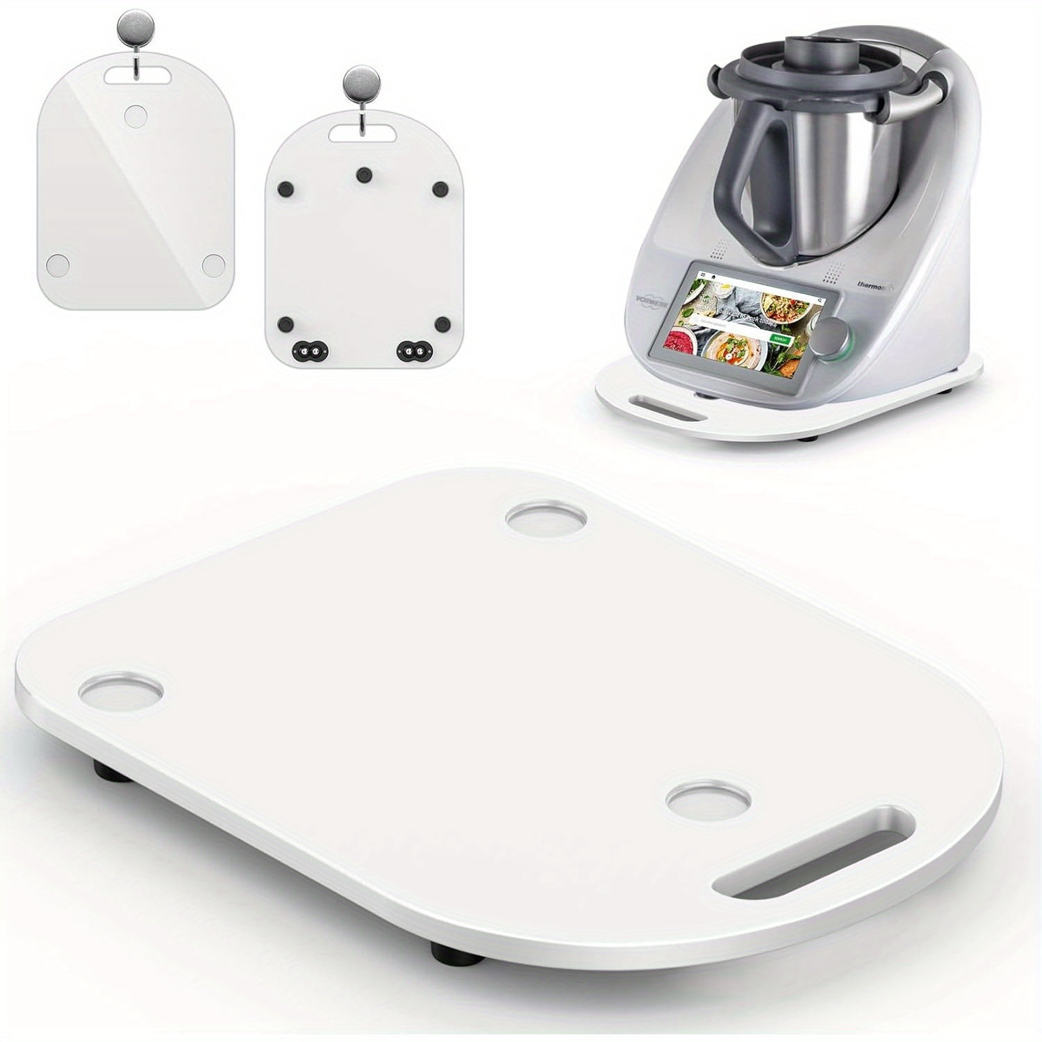 Coprilama In Acciaio Inox Compatibile Con Thermomix TM5 TM6 TM7 – Accessorio Per Cucina Facile Da Montare
