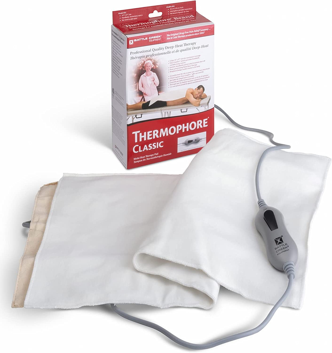 THERMOPHORE MaxHEAT Plus 新型サーモフォア タイマー付き Amazon.com: Thermophore MaxHEAT Plus Automatic Moist Heating