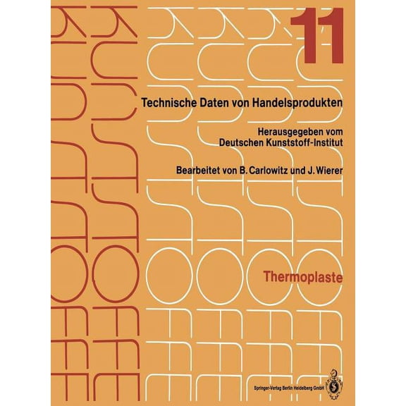 Thermoplaste: Merkbltter 4001-4400, (Paperback)