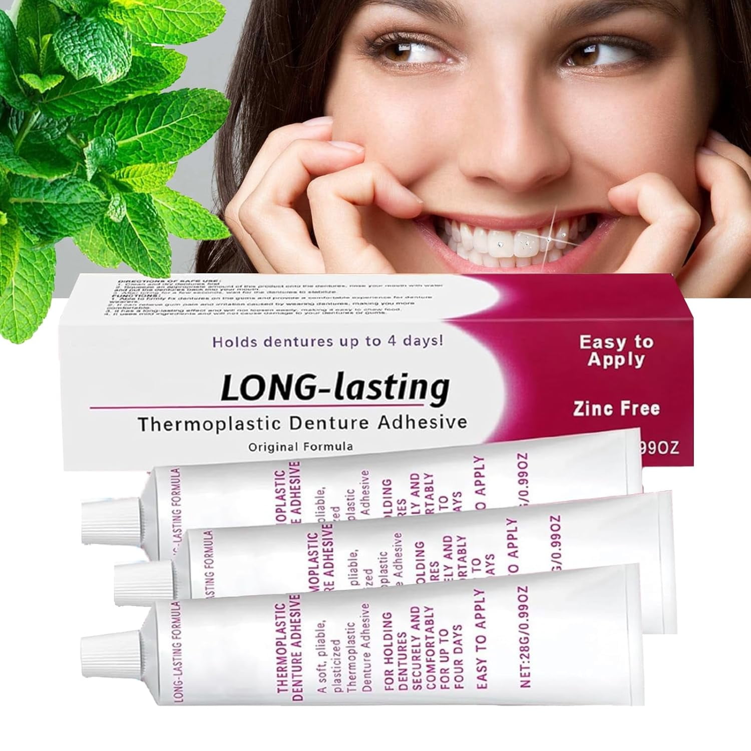 Thermoplastic Denture Adhesive, Soft Denture Reline Kit, Soft Denture Kit, Thermoplastic