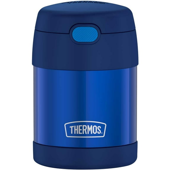 Thermos F3100NY6 10 Ounce Funtainer Vacuum-Insulated Stainless Steel Food Jar (Navy)