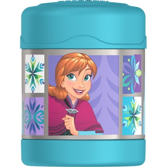 Thermos Vacuum Insulated Stainless Steel FUNtainer Food Jar, Frozen, 10 oz