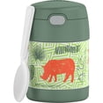 thumbnail image 1 of Thermos 10 oz. Kid's Funtainer Insulated Stainless Food Jar - Jungle Kingdom, 1 of 4