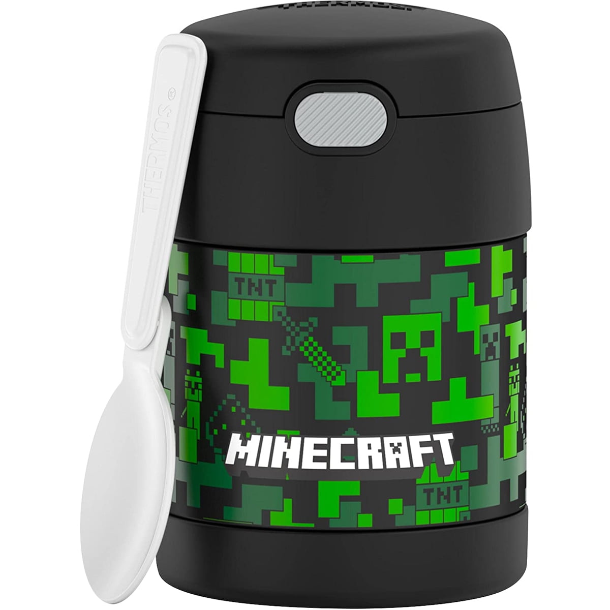 Minecraft Thermos Funtainer Food Jar, Hot, Cold, Lunch, 10 ounces, Great  Gift
