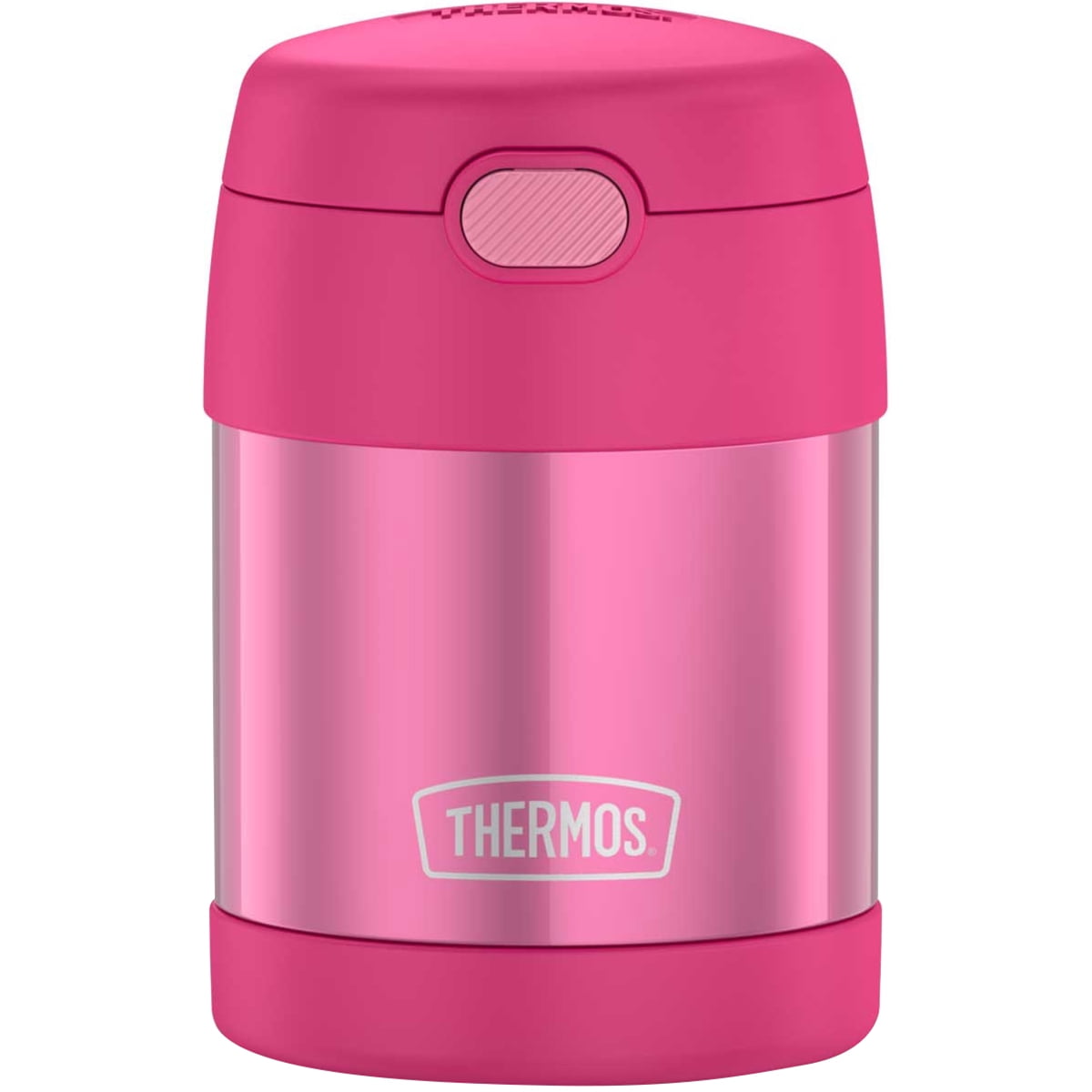 Thermos Foogo Stainless Steel Food Jar, 10 oz, Pink