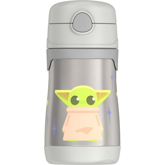 Thermos 10 oz. Vacuum Insulated Stainless Steel Straw Bottle - Mandalorian