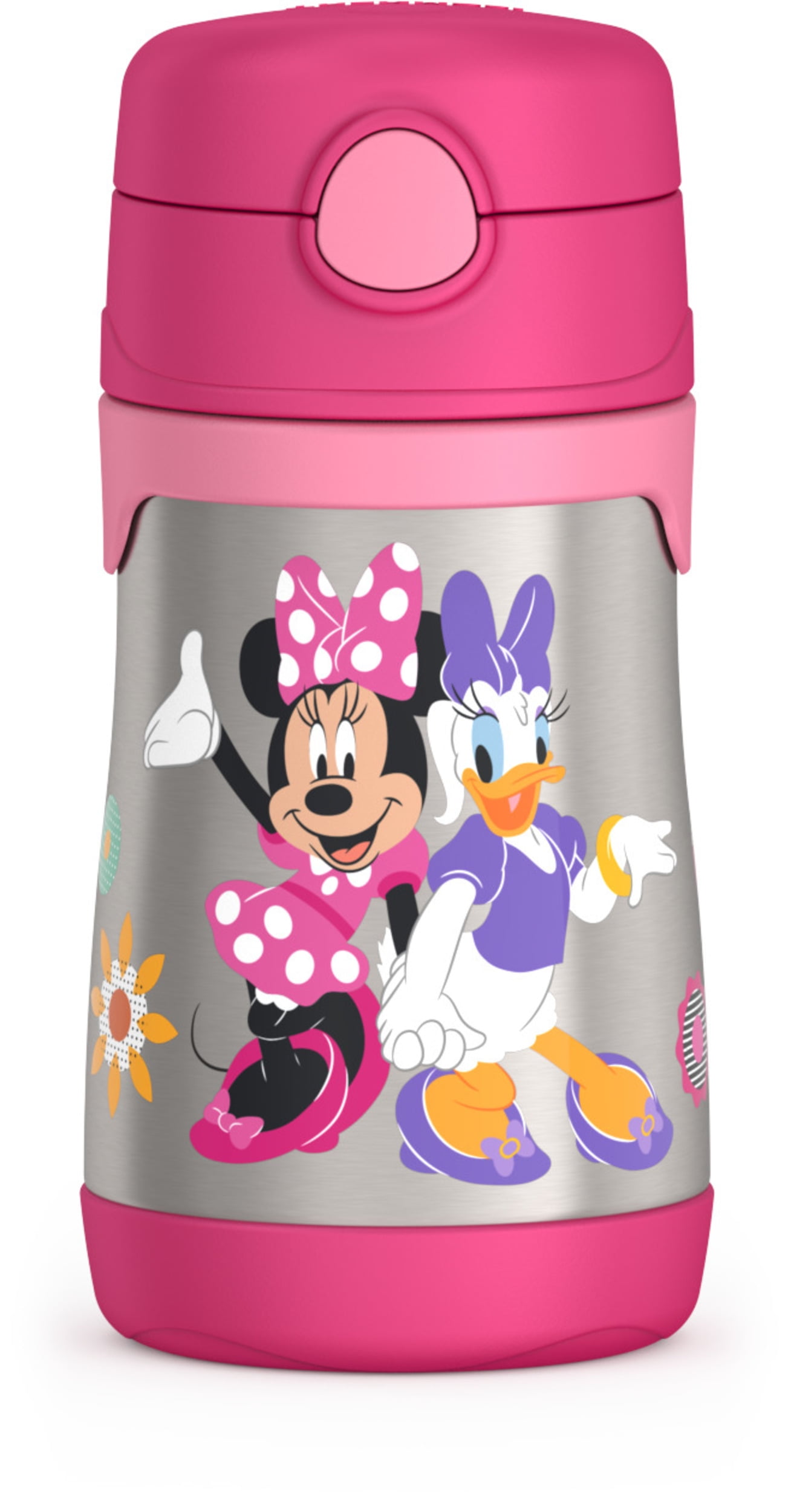Thermos 10 oz. Vacuum Insulated Stainless Steel Straw Bottle - Minnie Mouse