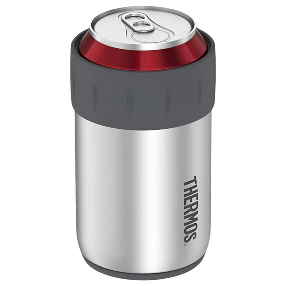 Thermos 12 oz. Insulated Stainless Steel Beverage Can Insulator - Silver/Gray