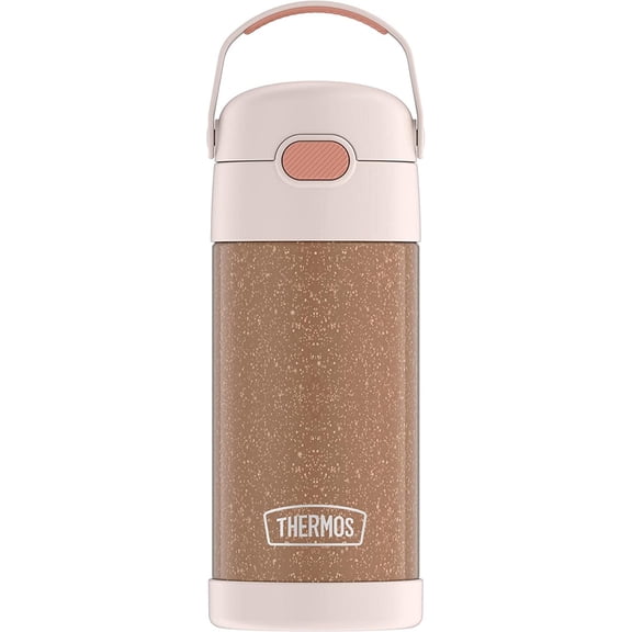 Thermos 12 oz. Kid's Glitter Funtainer Stainless Steel Water Bottle - Rose Gold