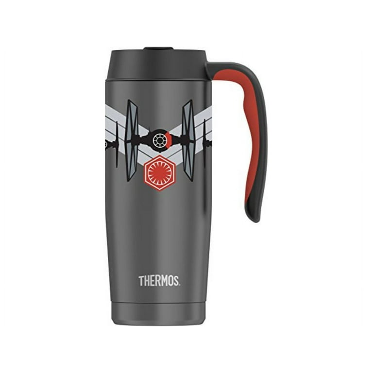 Thermos 16 Ounce Vacuum Insulated Stainless Steel Mug, Star Wars Episode  VII Imperial Tie Fighter 
