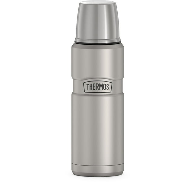 Thermos Stainless King 16oz Compact Beverage Bottle for Hot & Cold ...