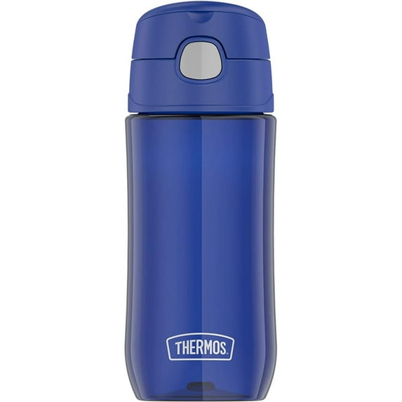 Thermos 16 oz. Kid's Funtainer Plastic Water Bottle w/ Spout Lid - Blueberry