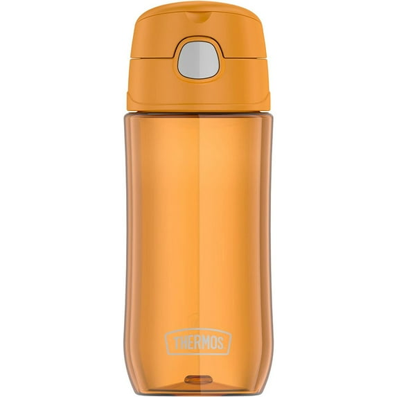 Thermos 16 oz. Kid's Funtainer Plastic Water Bottle w/ Spout Lid - Tangerine