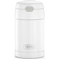 thumbnail image 1 of Thermos 16 oz. Kid's Funtainer Stainless Steel Insulated Food Jar - White, 1 of 4
