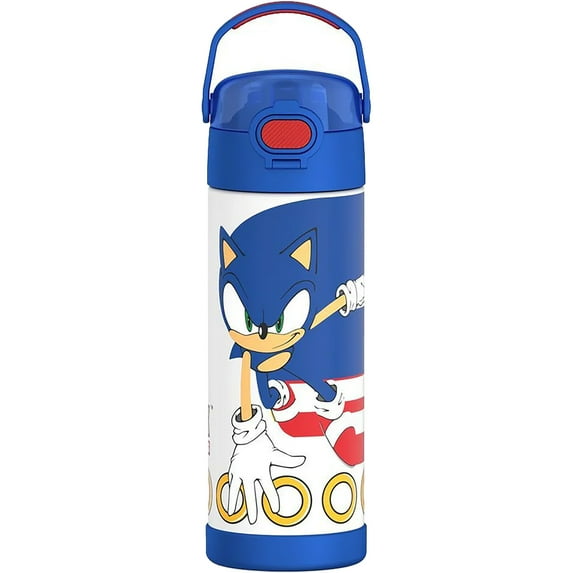 Thermos 16 oz. Kid's Funtainer Stainless Steel Water Bottle - Sonic the Hedgehog