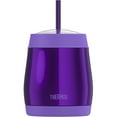 thumbnail image 1 of Thermos 16 oz. Vacuum Insulated Stainless Steel Cold Dome Water Bottle w/ Straw, 1 of 4