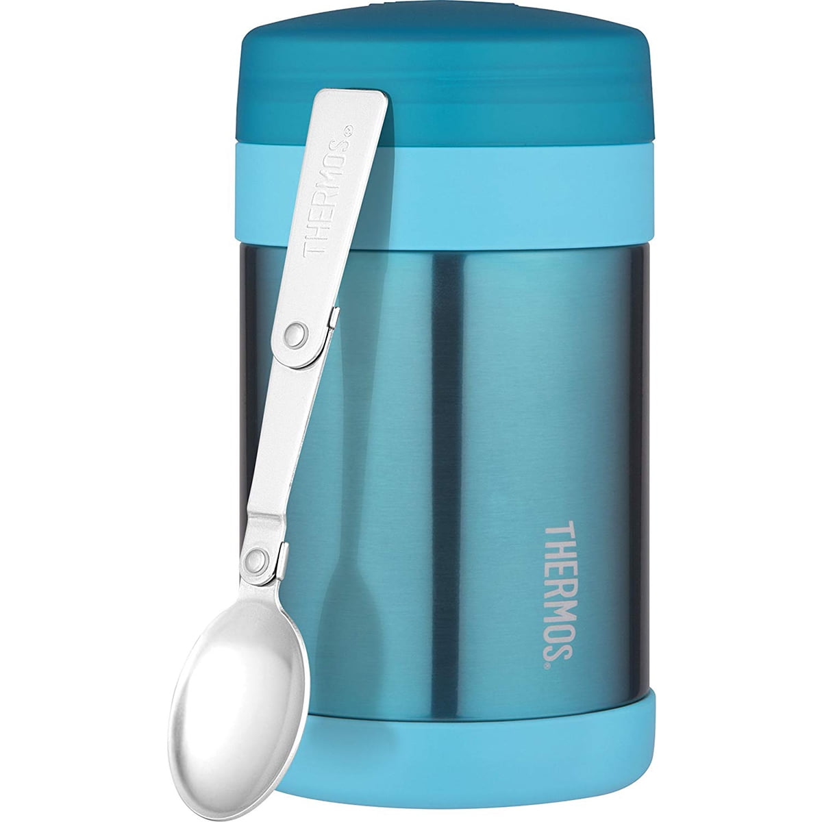 Thermos Stainless Steel 16oz 470ml Food Jar with Folding Spoon