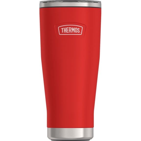 Thermos Stainless Steel Tumbler, w/ Slide Lock Lid, Crimson, 18 oz