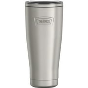 Thermos Stainless Steel Tumbler, w/ Slide Lock Lid, Matte Stainless, 18 oz