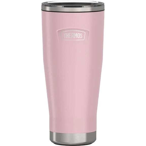 Thermos Stainless Steel Tumbler, w/ Slide Lock Lid, Sunset Pink, 18 oz