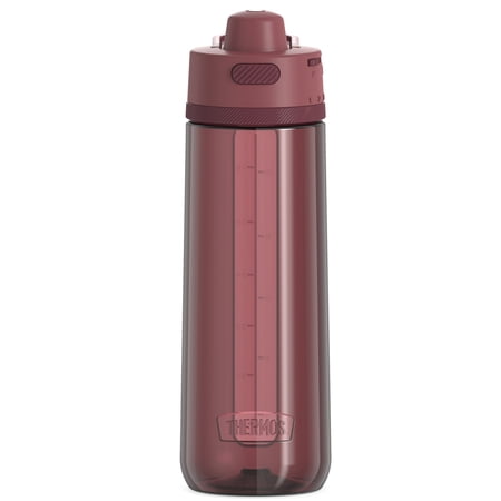 Thermos TP4329DR6 24-Ounce Guardian Vacuum-Insulated Hard Plastic Hydration Bottle (Rosewood Red)