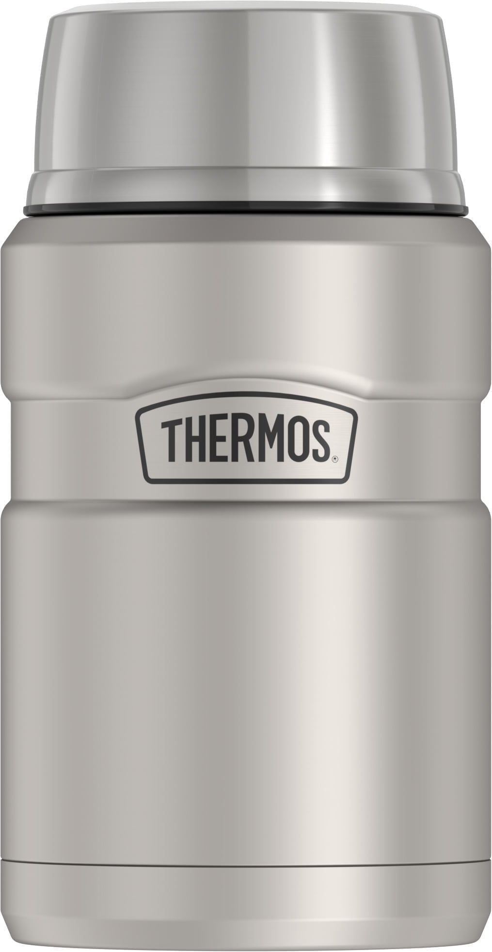 Thermos Stainless King 24oz Vacuum Insulated Folding Spoon Matte Stainless Food Jar
