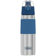 Thermos 2465SSB6 18 Ounce Vacuum-Insulated Stainless Steel Hydration Bottle, Slate Blue
