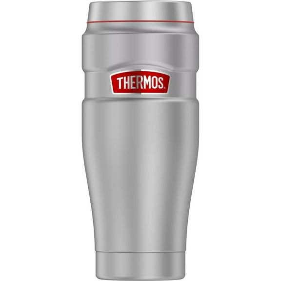 Thermos 253733 16 oz Leak Proof Travel Tumbler, Matte Steel