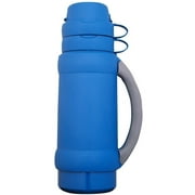Thermos 34 oz. Add-A-Cup Glass Beverage Bottle - Brilliant Blue