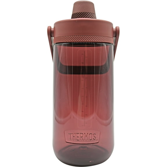 Thermos 40 oz. Alta Hard Plastic Hydration Bottle w/ Spout - Rosewood Red