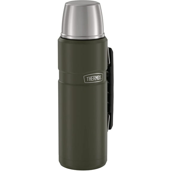 Thermos 40 oz. Stainless King Vacuum Insulated Beverage Bottle - Army Green