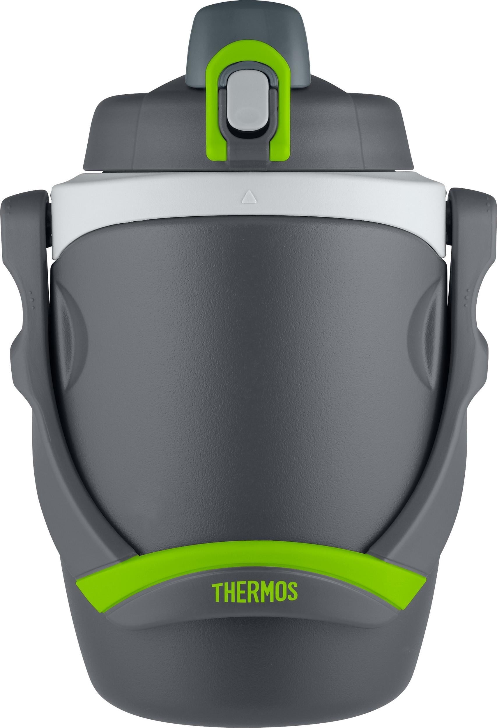 Thermos Foam Insulated BPA-Free Jug with Chug Spout, Charcoal, 64oz