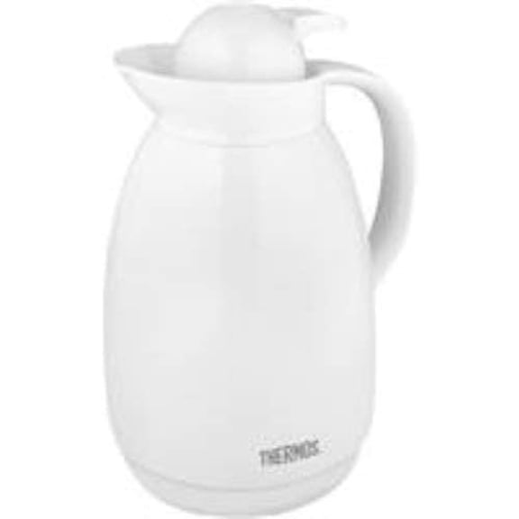 Thermos 710TRI4 1 Liter White Vacuum Carafe