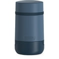 thumbnail image 1 of Thermos Alta Stainless Steel Vacuum Insulated Food Jar with Spoon, 18oz, Dark Blue, 1 of 7