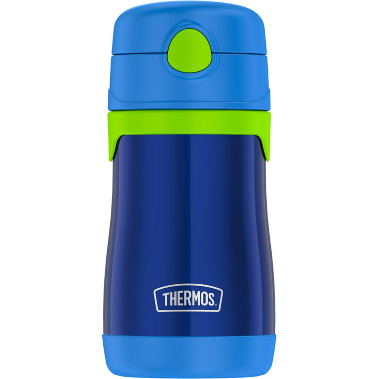 Thermos Baby 10 oz. Vacuum Insulated Stainless Steel Straw Bottle Mint