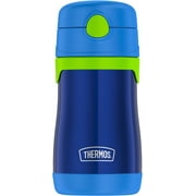 Thermos Baby Vacuum Insulated Stainless Steel Sippy Cup, 10oz, Blue